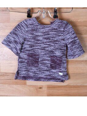 7 for all mankind shortsleeve sweater